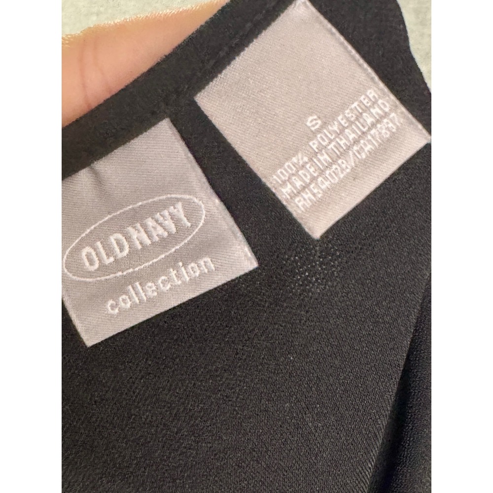 Old Navy Collection Black Cowl Neck Mini Dress Spaghetti Strap Small RN54023 - Picture 7 of 7